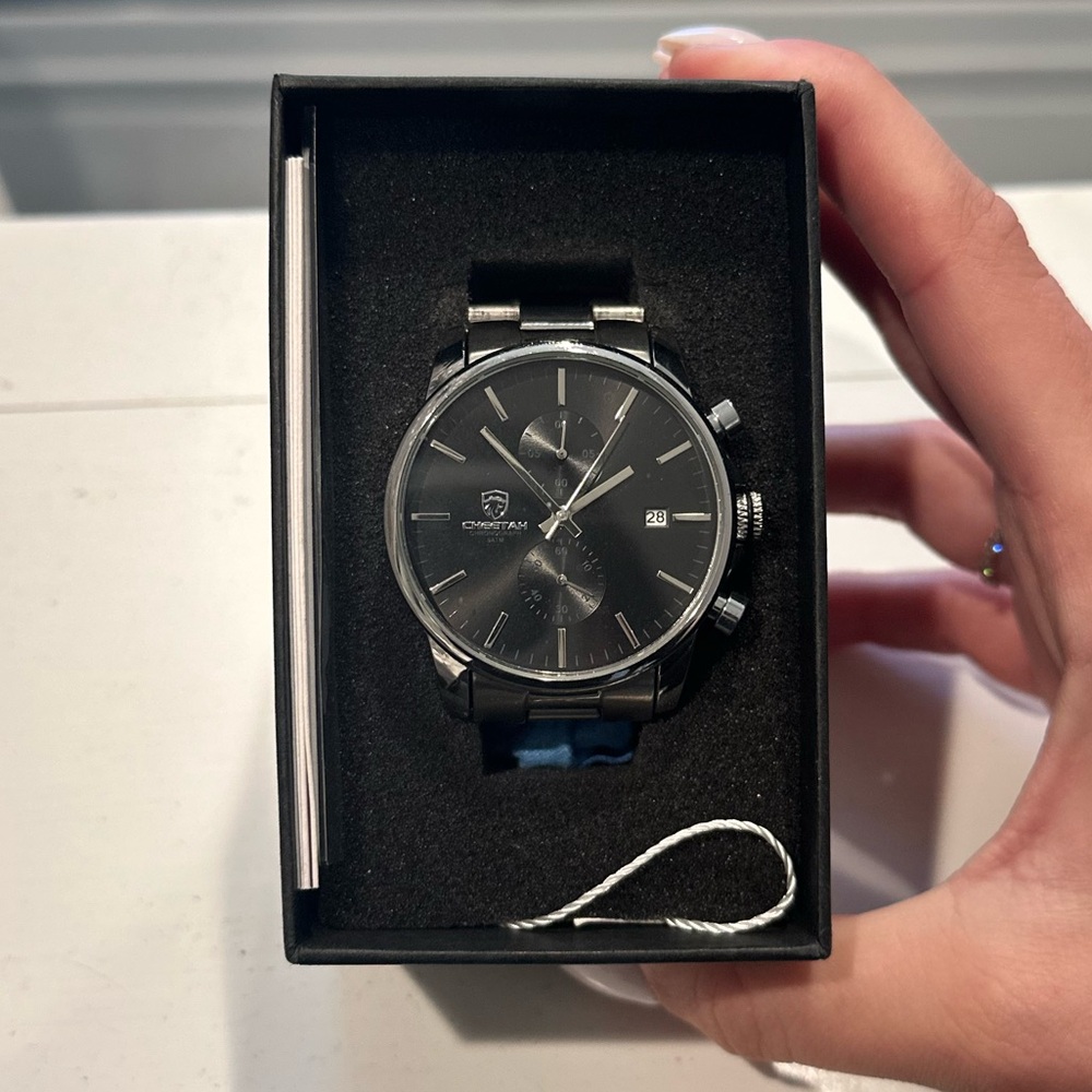 GOLDEN HOUR Fashion Business Men’s Watch